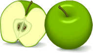 green apples