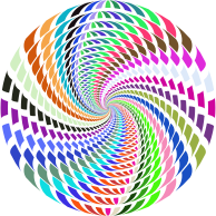 Abstract Vortex 58 Variation 2 Prismatic