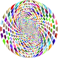 Abstract Vortex 58 Variation 2 Prismatic 2 No Background