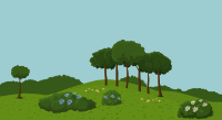 Meadow scene