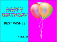 B-Day Card (by kaddie)