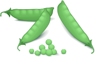 peas
