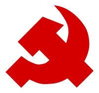 thick hammer and sickle