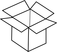 Open box / Boite ouverte