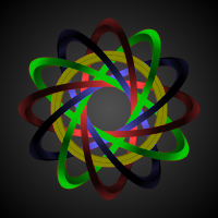 rgb rings (animated)