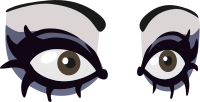 Goth eyes from Glitch