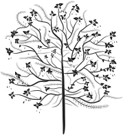 stylized tree