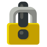 Locked Exclamation Mark - Padlock