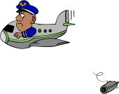 Ooops - Airplane which just lost its engines...