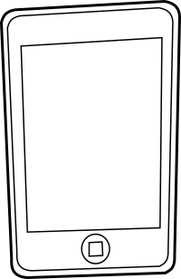 Phone outline