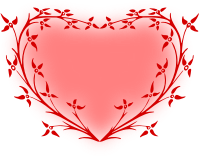 Floral heart 3 (colour)