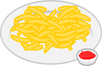 French Fries Plate