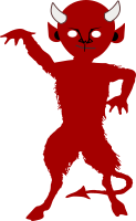 Satan Standing