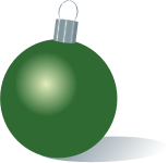 Green Christmas Ornament