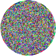 Geometric Triangular Circle Prismatic Variation 2
