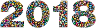 Prismatic Tiled 2018 With Background