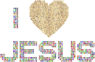 I Love Jesus 4 No Background