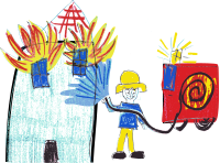 Fireman Bombero Fuego Fire