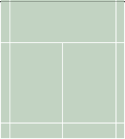 Badminton half court