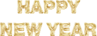 Happy New Year Gold Enhanced