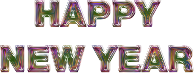 Happy New Year Chromatic Enhanced