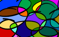 Scribbles background