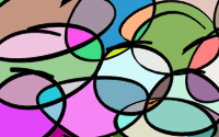 Scribbles background 2