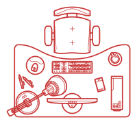 Schematic desktop