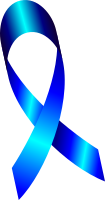 Novembro azul faixa - Blue November ribbon