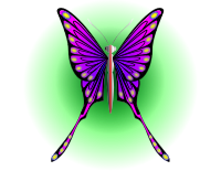 Purple Flutterby