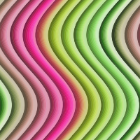 Wavy tile