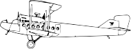 Handley-Page W.B. biplane