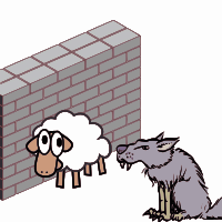 The wolf in the sheepfold