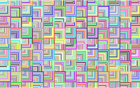 Prismatic Optical Illusion Pattern