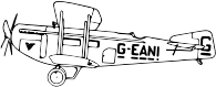 B.A.T. Commercial Mark I biplane