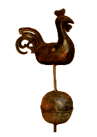 Old Weathercock from St. Peter's Church in Riga, Latvia