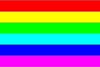 Rainbow Gradient with 6 colors