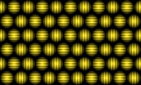 Stripey ball pattern