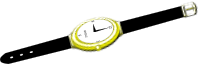 Gold Bezel Wristwatch