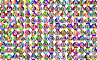 Prismatic Manuela's Triangle Background 2