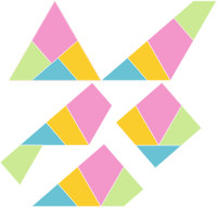 Haberdasher's puzzle variations