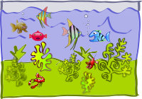 underwater world - aquarium