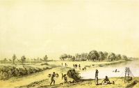 African scene 6 - Yo and the Komadugu