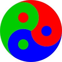 Tri Yang with dots