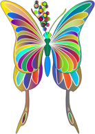Swallowtail Butterfly Prismatic