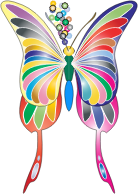 Swallowtail Butterfly Prismatic 2