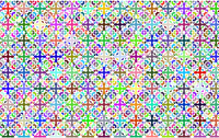 Prismatic Geometric Checkered Pattern