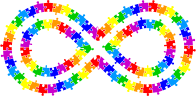 Infinity Puzzle Pieces