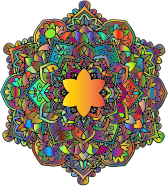 Flowery Mandala Prismatic