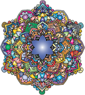 Flowery Mandala Prismatic 2